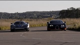 Watch Two Of The Fastest Cars In The World Drag Race, Repeatedly